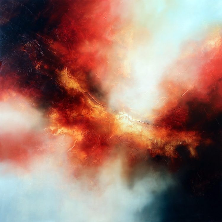Ascend the Stars Abstract Painting